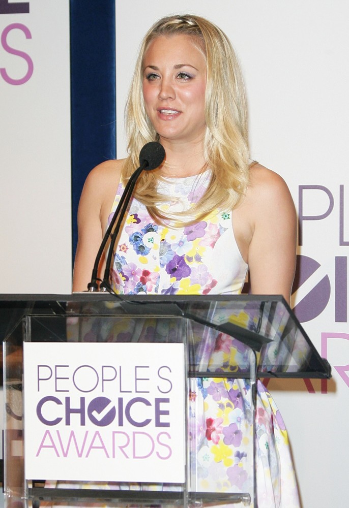 Kaley Cuoco;<br>The 2013 People's Choice Awards Nominee Announcements