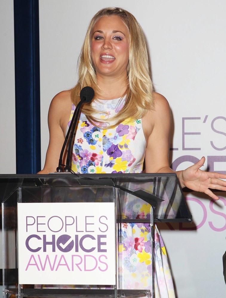 Kaley Cuoco;<br>The 2013 People's Choice Awards Nominee Announcements