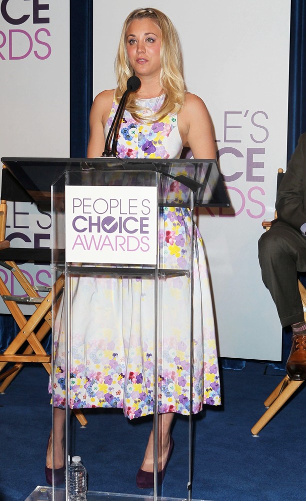 Kaley Cuoco;<br>The 2013 People's Choice Awards Nominee Announcements