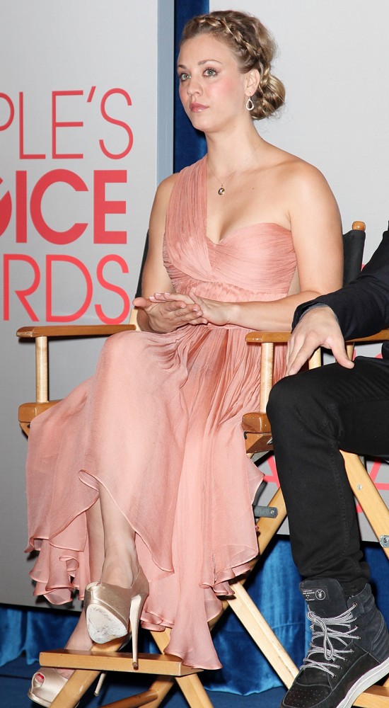 Kaley Cuoco;<br>People's Choice Awards 2012 Nominations Press Conference