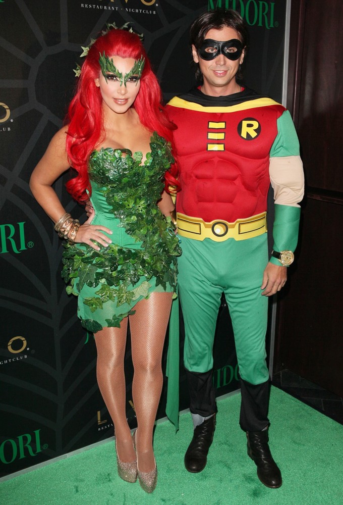 Kim Kardashian;Jonathan Cheban;<br>Kim Kardashian Hosts The Midori Melon Green Halloween Party