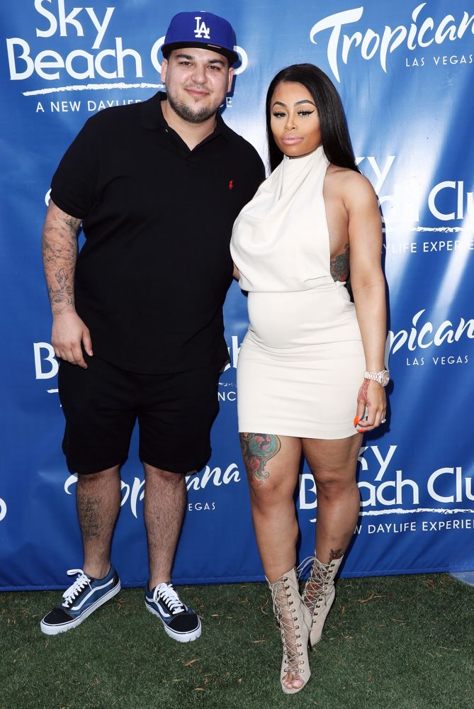 Rob Kardashian and Blac Chyna Celebrate Memorial Day Weekend