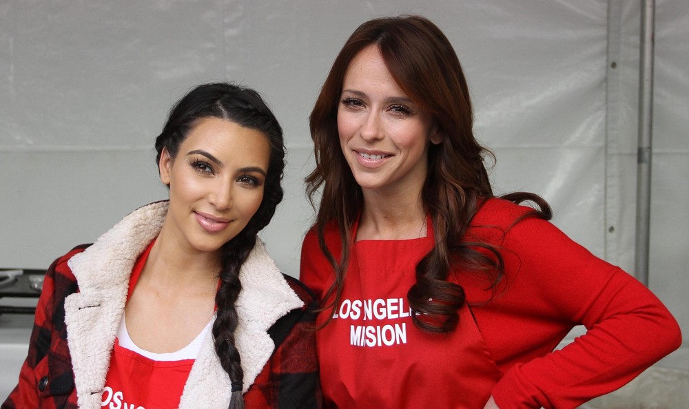 Kim Kardashian;Jennifer Love Hewitt;<br>75th Anniversary of The Los Angeles Mission Serving Thanksgiving Dinner to The Homeless