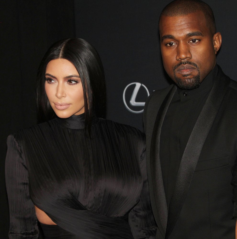 Kim Kardashian;Kanye West;<br>2015 BET Honors - Arrivals