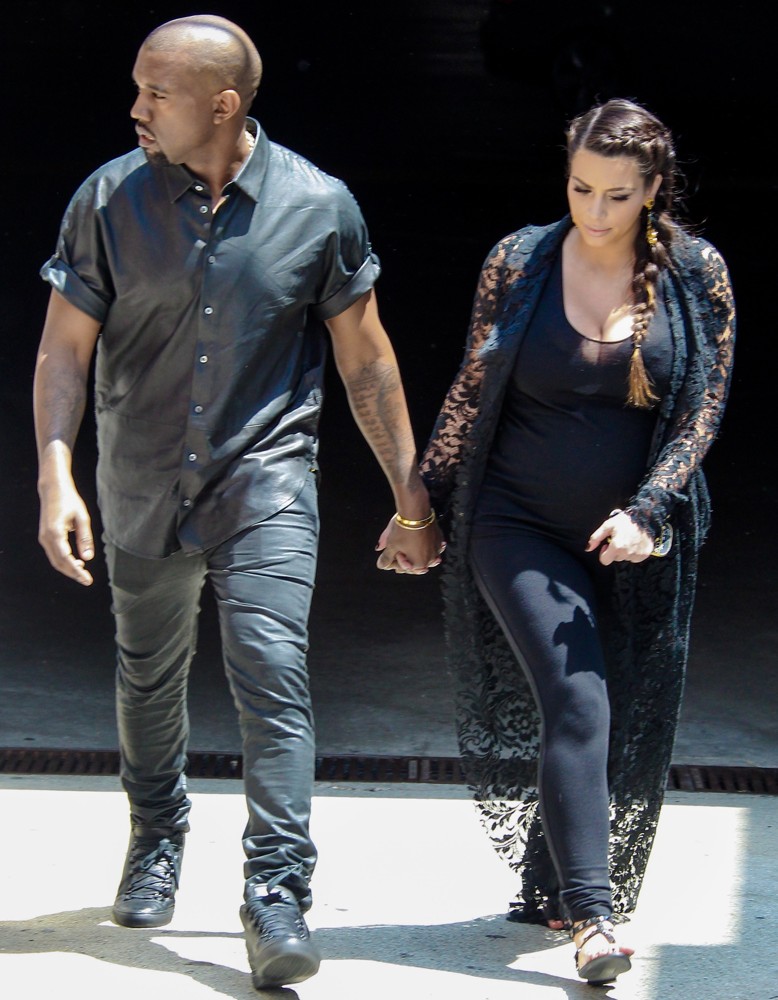 Kanye West;Kim Kardashian;<br>Kim Kardashian and Kanye West Are Seen House Hunting in Beverly Hills