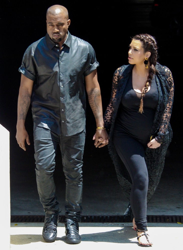 Kanye West;Kim Kardashian;<br>Kim Kardashian and Kanye West Are Seen House Hunting in Beverly Hills