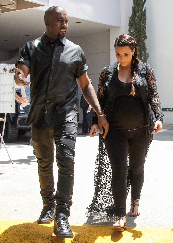 Kanye West;Kim Kardashian;<br>Kim Kardashian and Kanye West Are Seen House Hunting in Beverly Hills