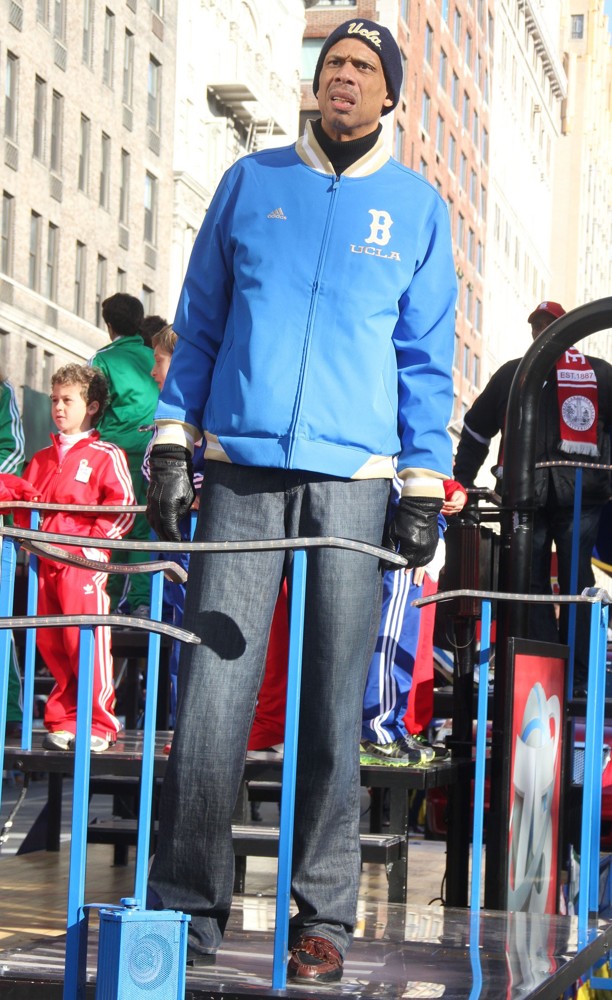 Kareem Abdul Jabbar;<br>86th Annual Macy's Thanksgiving Day Parade