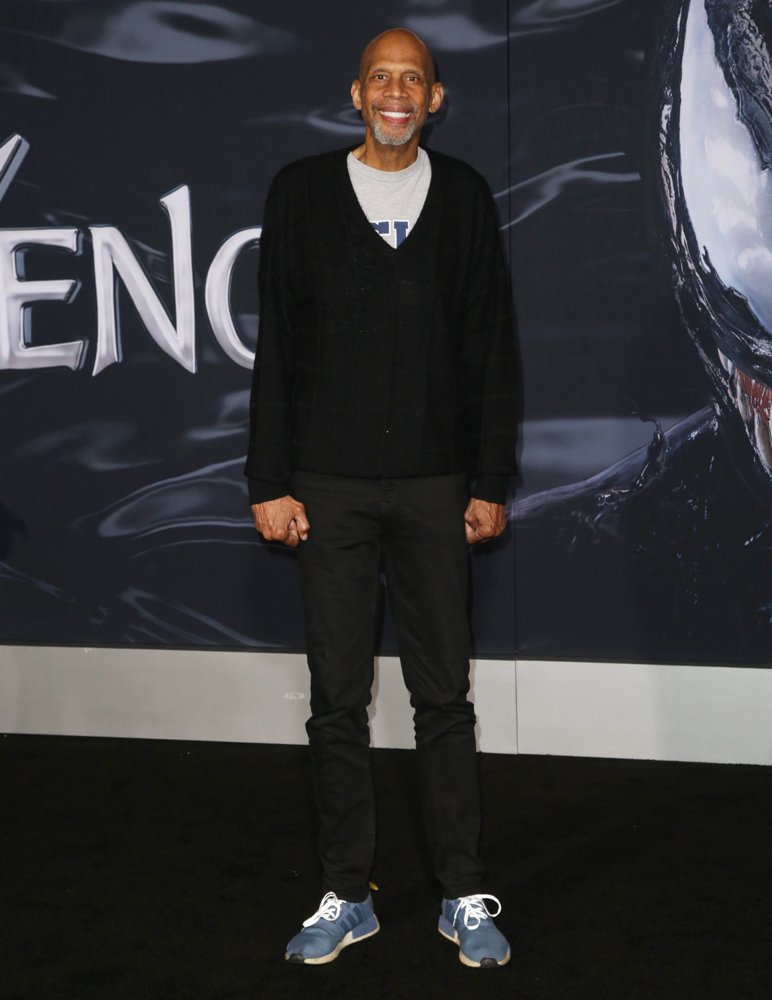 Kareem Abdul Jabbar;<br>The World Premiere of Venom