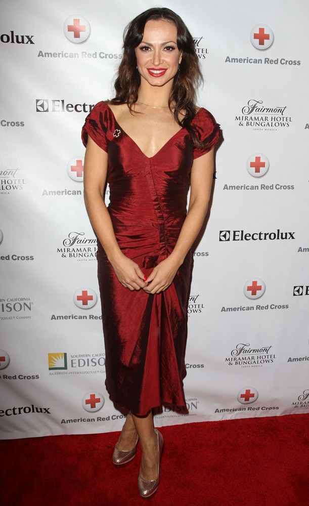 Karina Smirnoff;<br>American Red Cross Annual Red Tie Affair
