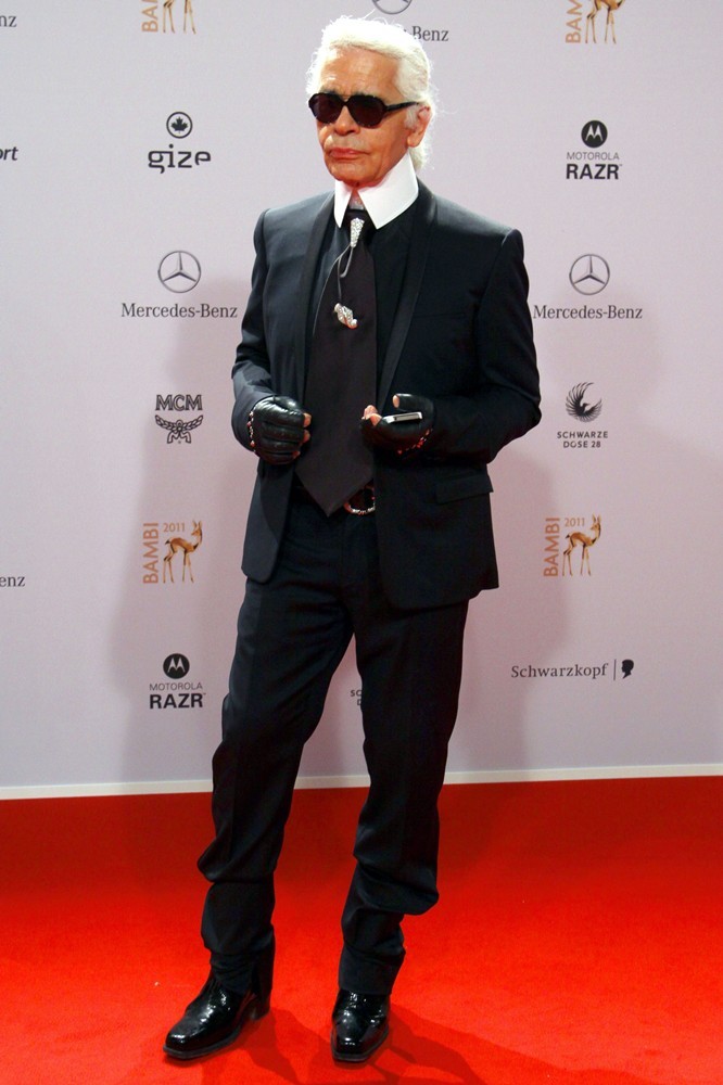 Karl Lagerfeld;<br>Bambi 2011 Awards - Red Carpet Arrivals