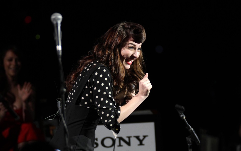 Amy Heidemann;Karmin;<br>102.7 KIIS FM's Jingle Ball 2011 - Show