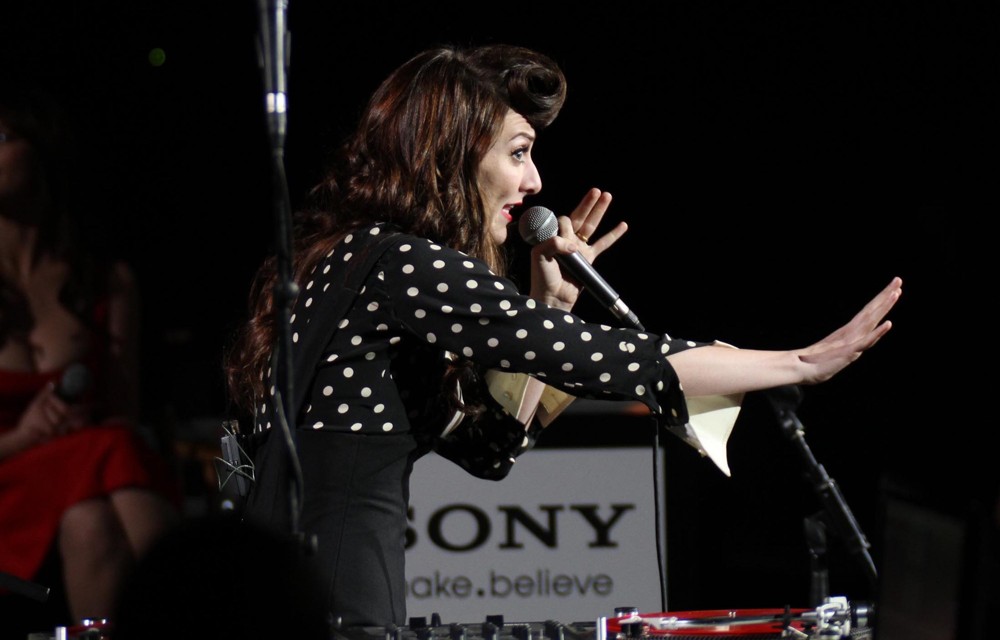 Amy Heidemann;Karmin;<br>102.7 KIIS FM's Jingle Ball 2011 - Show