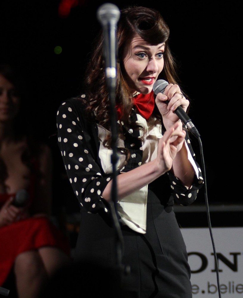 Amy Heidemann;Karmin;<br>102.7 KIIS FM's Jingle Ball 2011 - Show