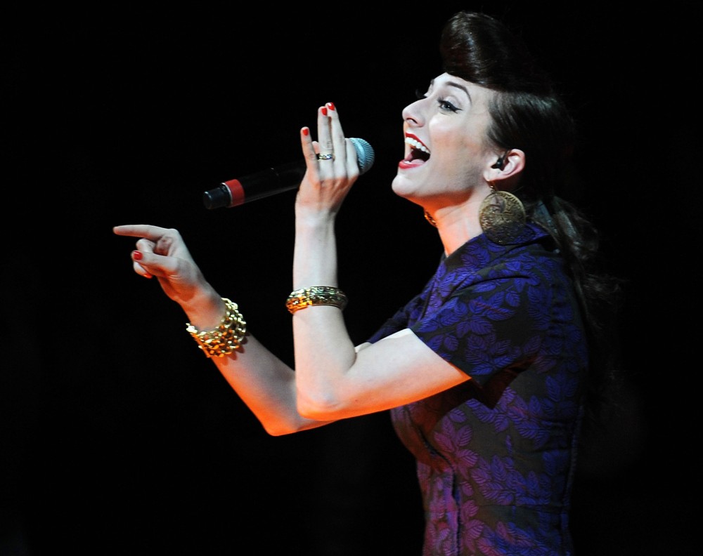 Amy Heidemann;Karmin;<br>The Y100 Jingle Ball 2011