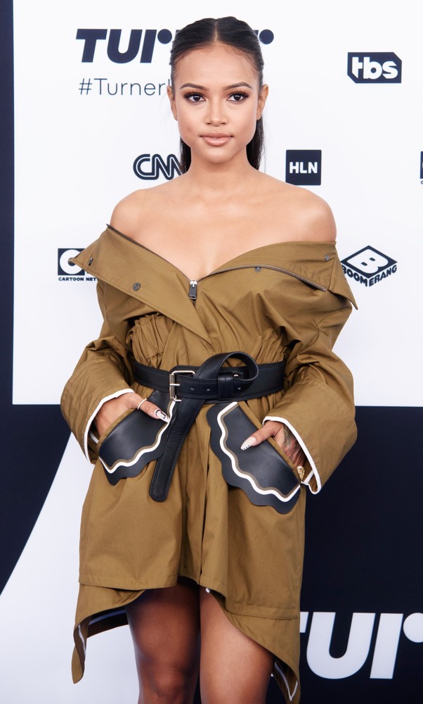 Karrueche Tran;<br>2017 Turner Upfront - Arrivals