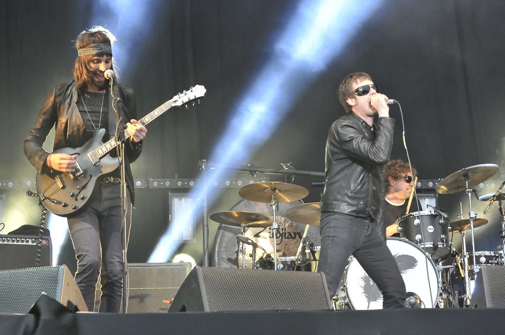Sergio Pizzorno;Tom Meighan;Ian Matthews;Kasabian;<br>BBC Radio 1's Hackney Weekend - Day 1
