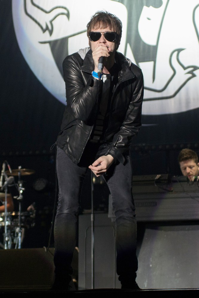 Tom Meighan;Kasabian;<br>Leeds Festival 2012 - Day Three