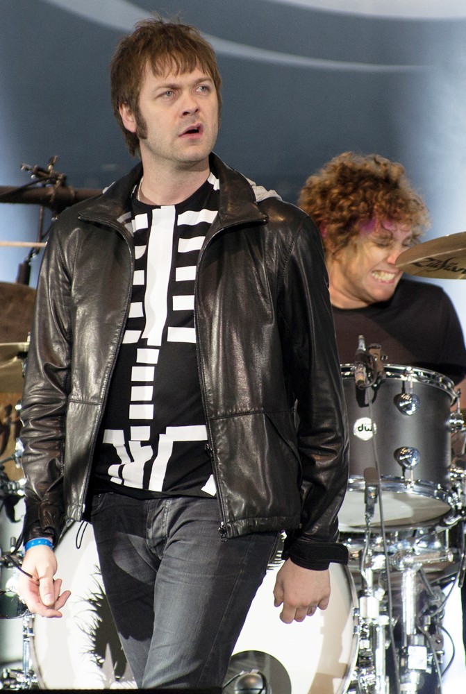 Tom Meighan;Ian Matthews;Kasabian;<br>Leeds Festival 2012 - Day Three