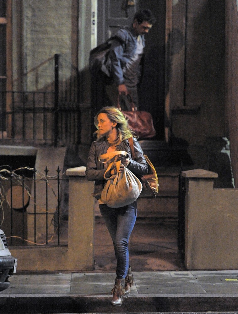 Kate Hudson;<br>Filming Movie Good People on Location