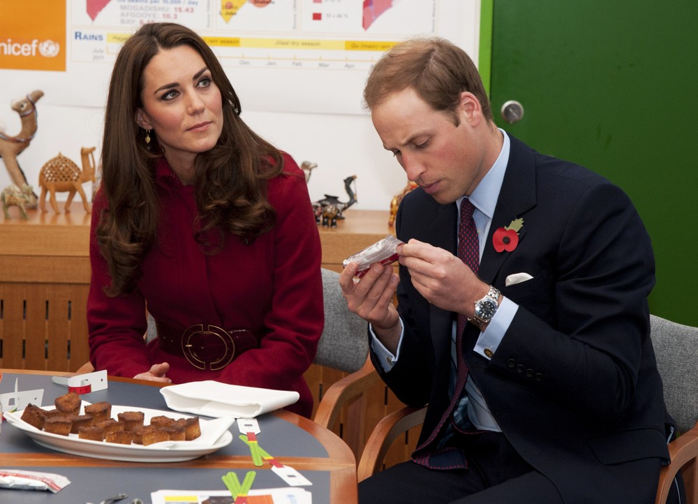 Kate Middleton;Prince William;<br>Kate Middleton and Prince William at The UNICEF Emergency Supply Centre
