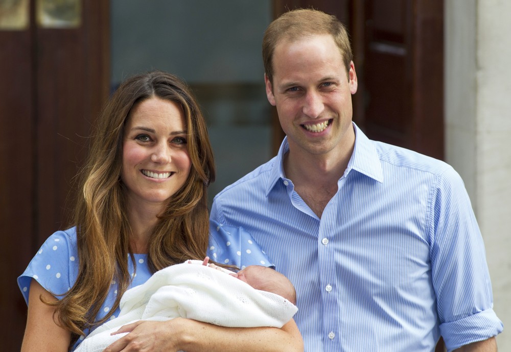 Kate Middleton;Prince William;<br>Prince William and Kate Middleton Left Hospital with Their New Bundle of Joy