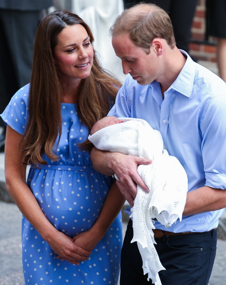 Kate Middleton;Prince William;<br>Prince William and Kate Middleton Left Hospital with Their New Bundle of Joy