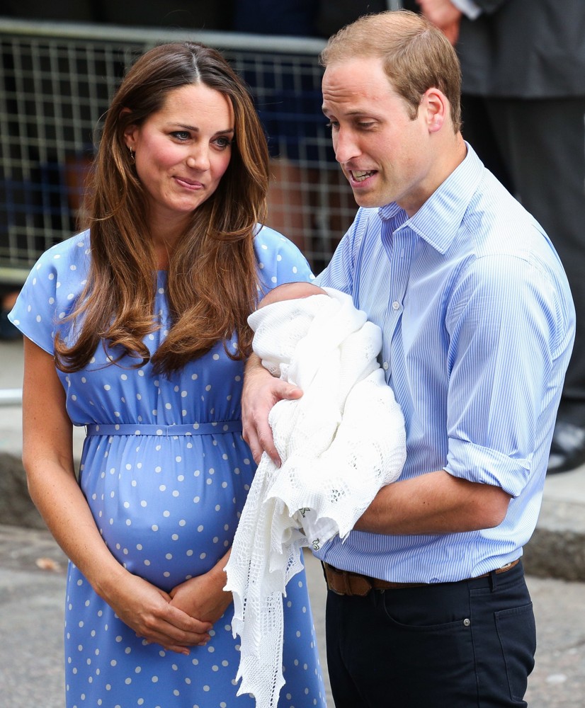 Kate Middleton;Prince William;<br>Prince William and Kate Middleton Left Hospital with Their New Bundle of Joy