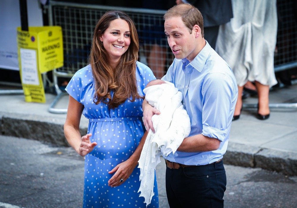 Kate Middleton;Prince William;<br>Prince William and Kate Middleton Left Hospital with Their New Bundle of Joy