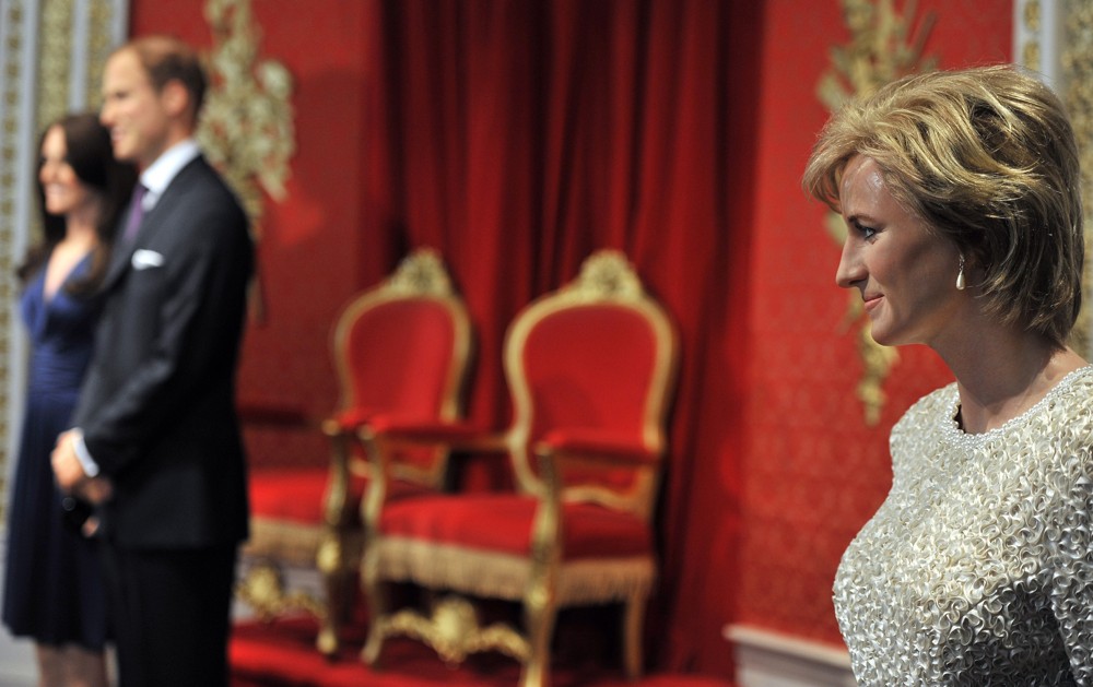 Kate Middleton;Prince William;Princess Diana;<br>Madame Tussauds London Reveals The New Wax Figures of Prince William and Kate Middleton