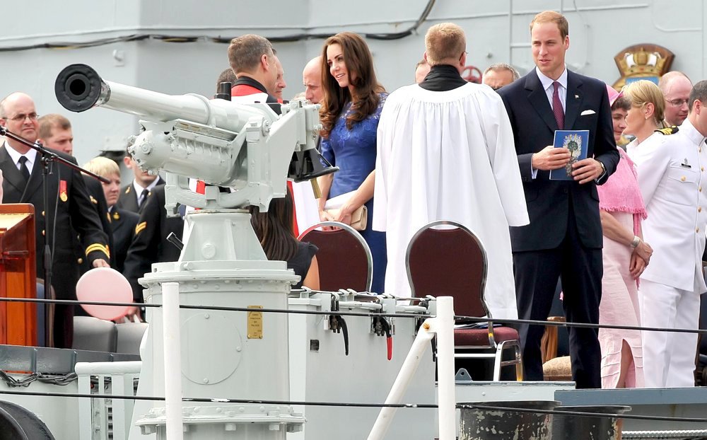 Kate Middleton;Prince William;<br>A Morning Pray Service During Royal Tour 2011
