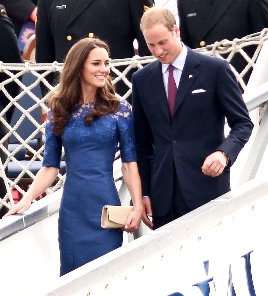 Kate Middleton;Prince William;<br>A Morning Pray Service During Royal Tour 2011