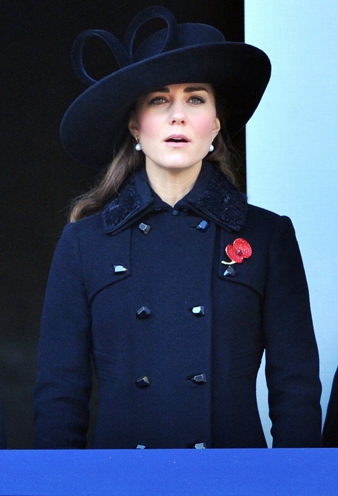 Kate Middleton;<br>Sunday Commemorating Sacrifices of The Armed Forces