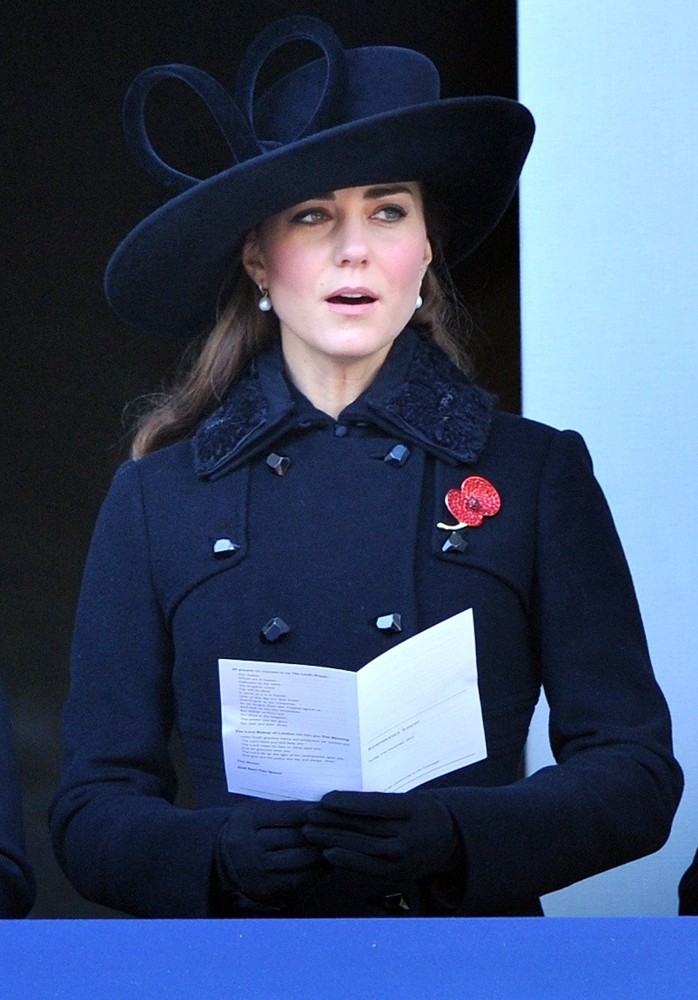Kate Middleton;<br>Sunday Commemorating Sacrifices of The Armed Forces
