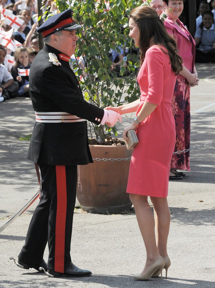 Kate Middleton;<br>Kate Middleton Visits Blessed Sacrament R C Primary School