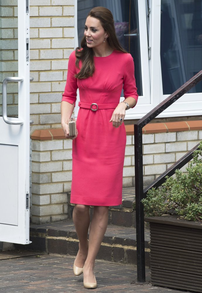 Kate Middleton;<br>Kate Middleton Visits Blessed Sacrament R C Primary School