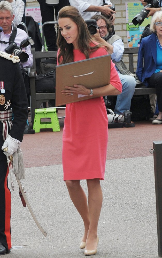 Kate Middleton;<br>Kate Middleton Visits Blessed Sacrament R C Primary School