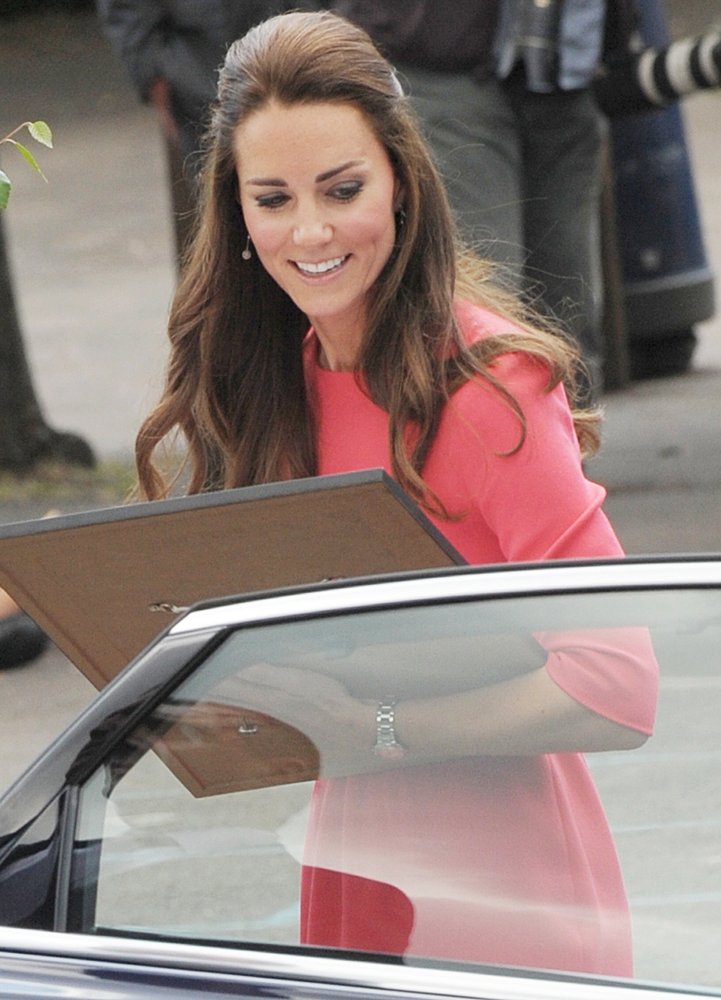 Kate Middleton;<br>Kate Middleton Visits Blessed Sacrament R C Primary School