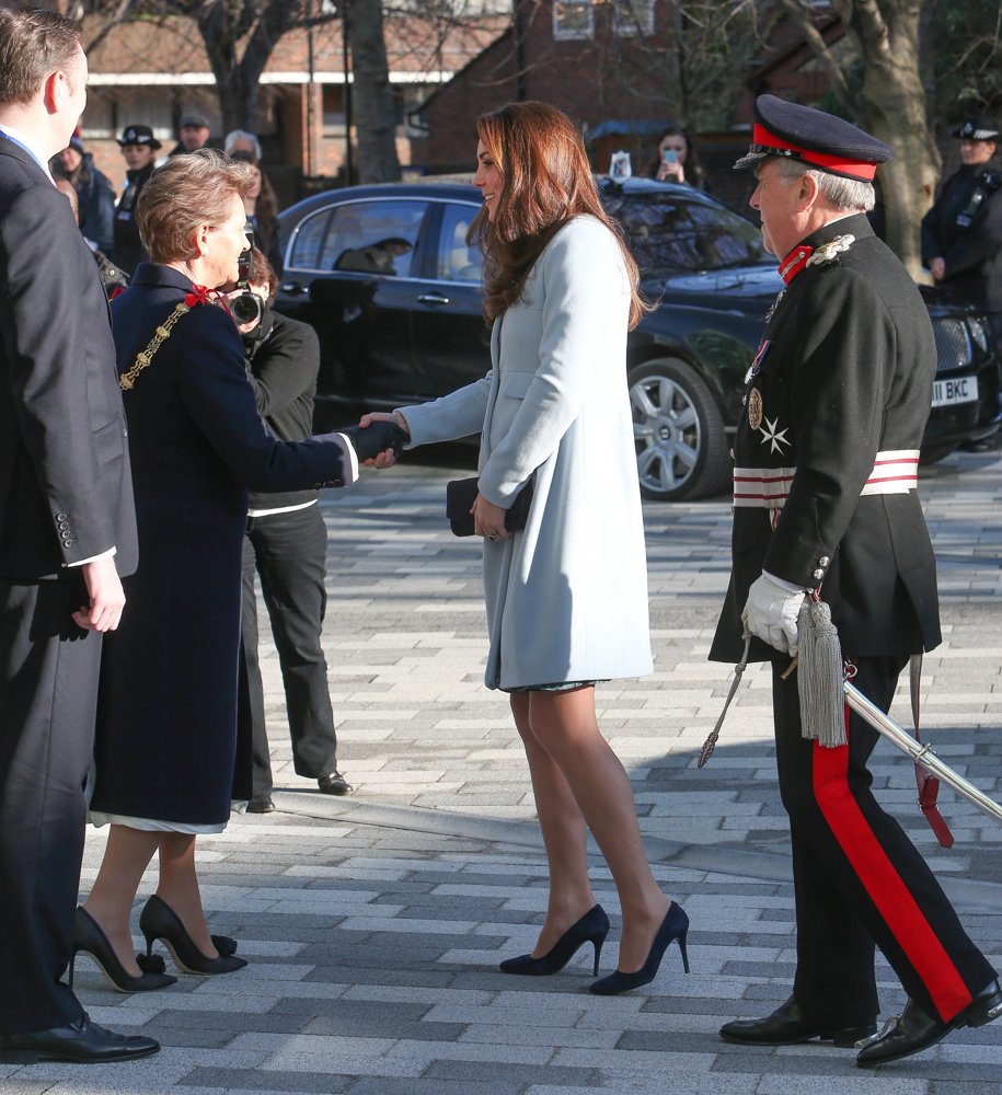 Kate Middleton;<br>The Duchess of Cambridge Visits The Kensington Aldridge Academy