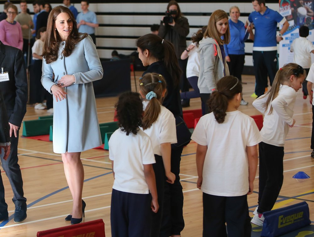Kate Middleton;<br>The Duchess of Cambridge Visits The Kensington Aldridge Academy