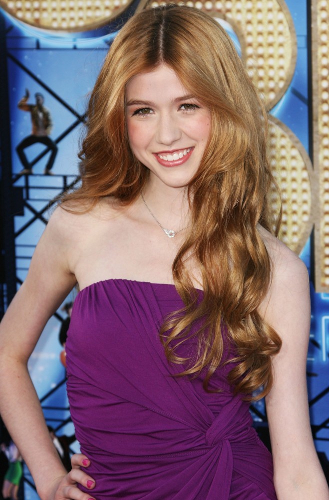 Katherine McNamara;<br>The World Premiere of Glee The 3D Concert Movie - Arrivals