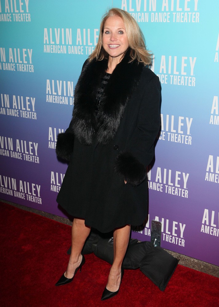 Katie Couric;<br>Alvin Ailey American Dance Theater Opening Night Gala Benefit - Arrivals