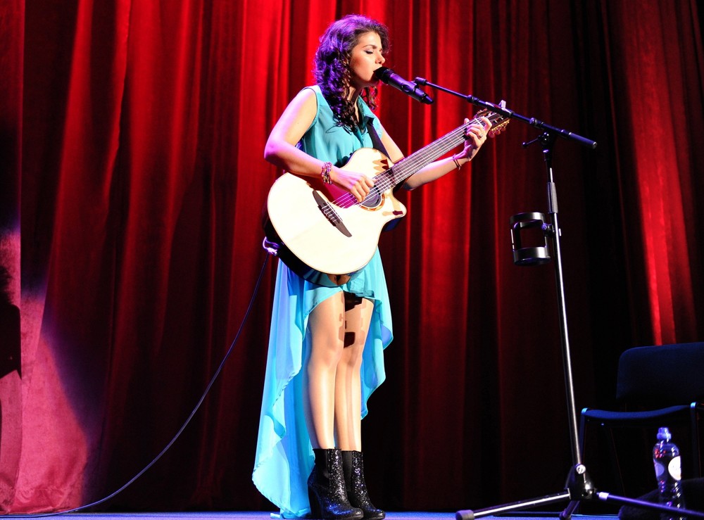 Katie Melua;<br>Katie Melua Performs During A Sold Out Concert