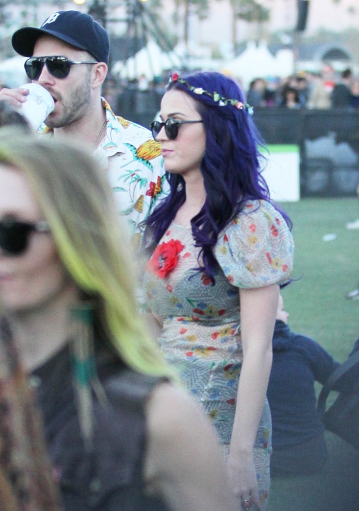 Katy Perry;<br>Celebrities at The 2012 Coachella Valley Music and Arts Festival - Day 2