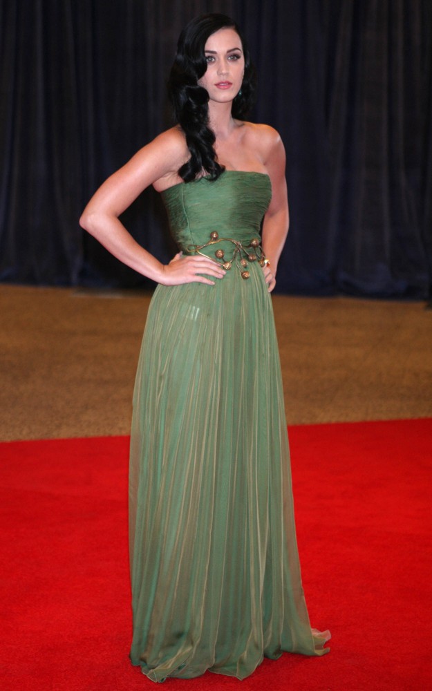 Katy Perry;<br>2013 White House Correspondents' Association Dinner - Arrivals