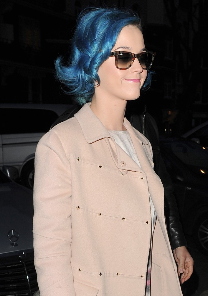 Katy Perry;<br>Katy Perry Leaving The BBC Maida Vale Studios