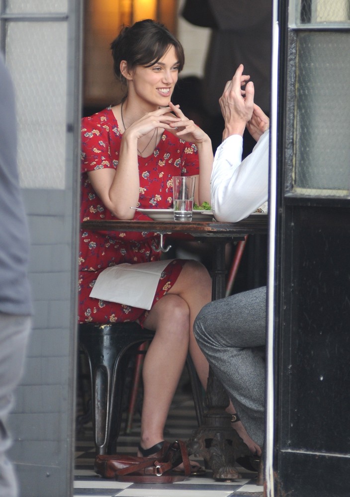 Keira Knightley;<br>Can a Song Save Your Life? Filming on Location