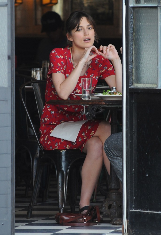 Keira Knightley;<br>Can a Song Save Your Life? Filming on Location