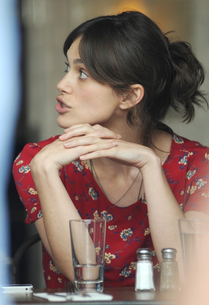 Keira Knightley;<br>Can a Song Save Your Life? Filming on Location