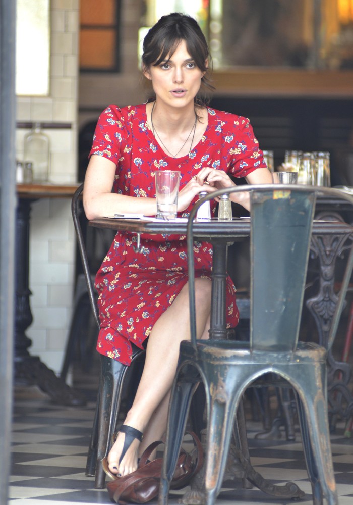 Keira Knightley;<br>Can a Song Save Your Life? Filming on Location